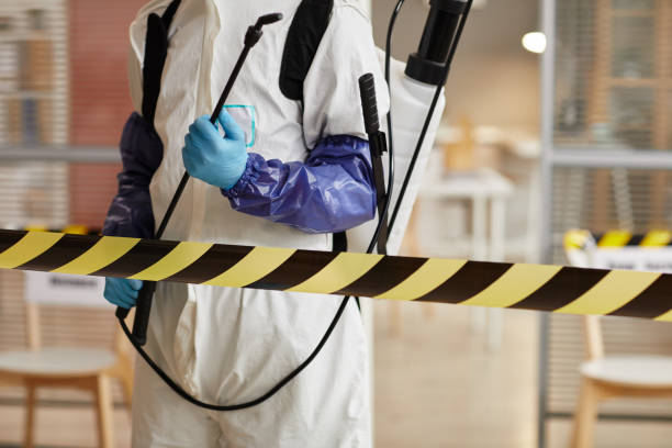 Professional Blood Cleanup technician working in Wild Rose, WI